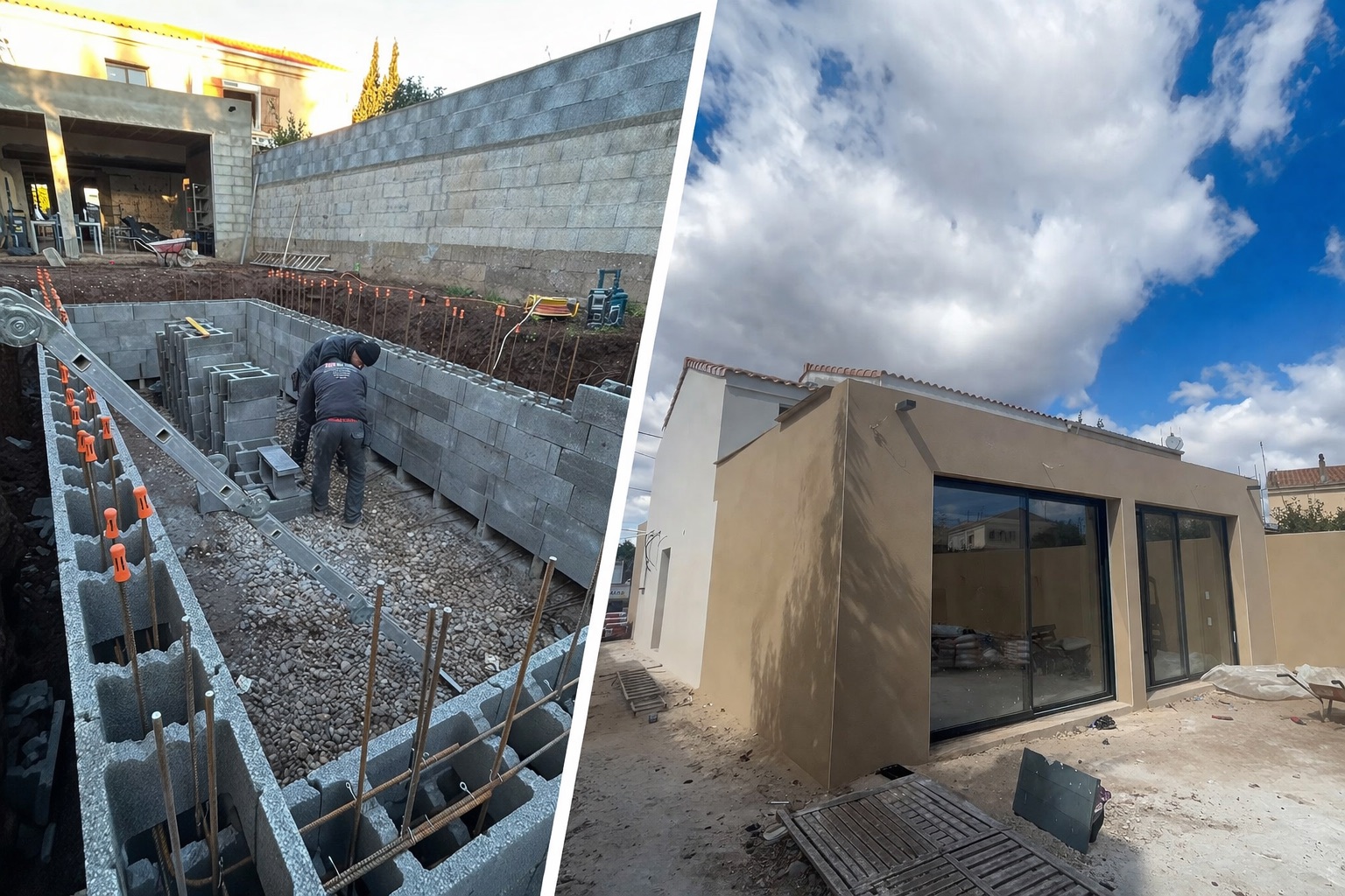 Construction Maison / Piscine